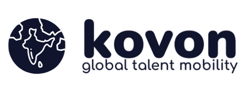 kovon logo on light